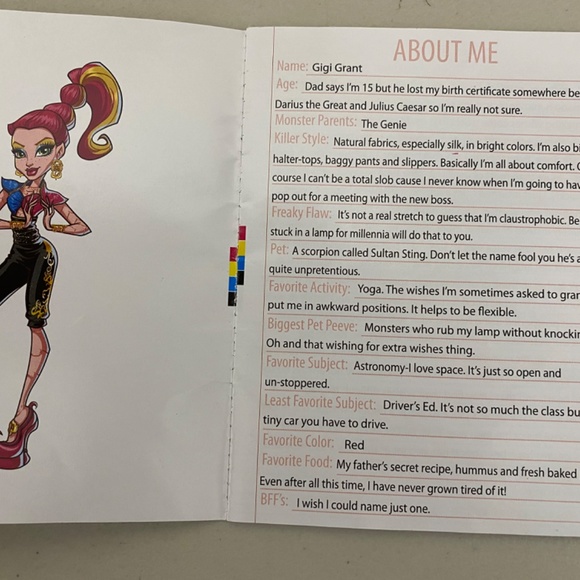 Monster High Gigi Grant Daughter Of The Genie Doll - Picture 9 of 10